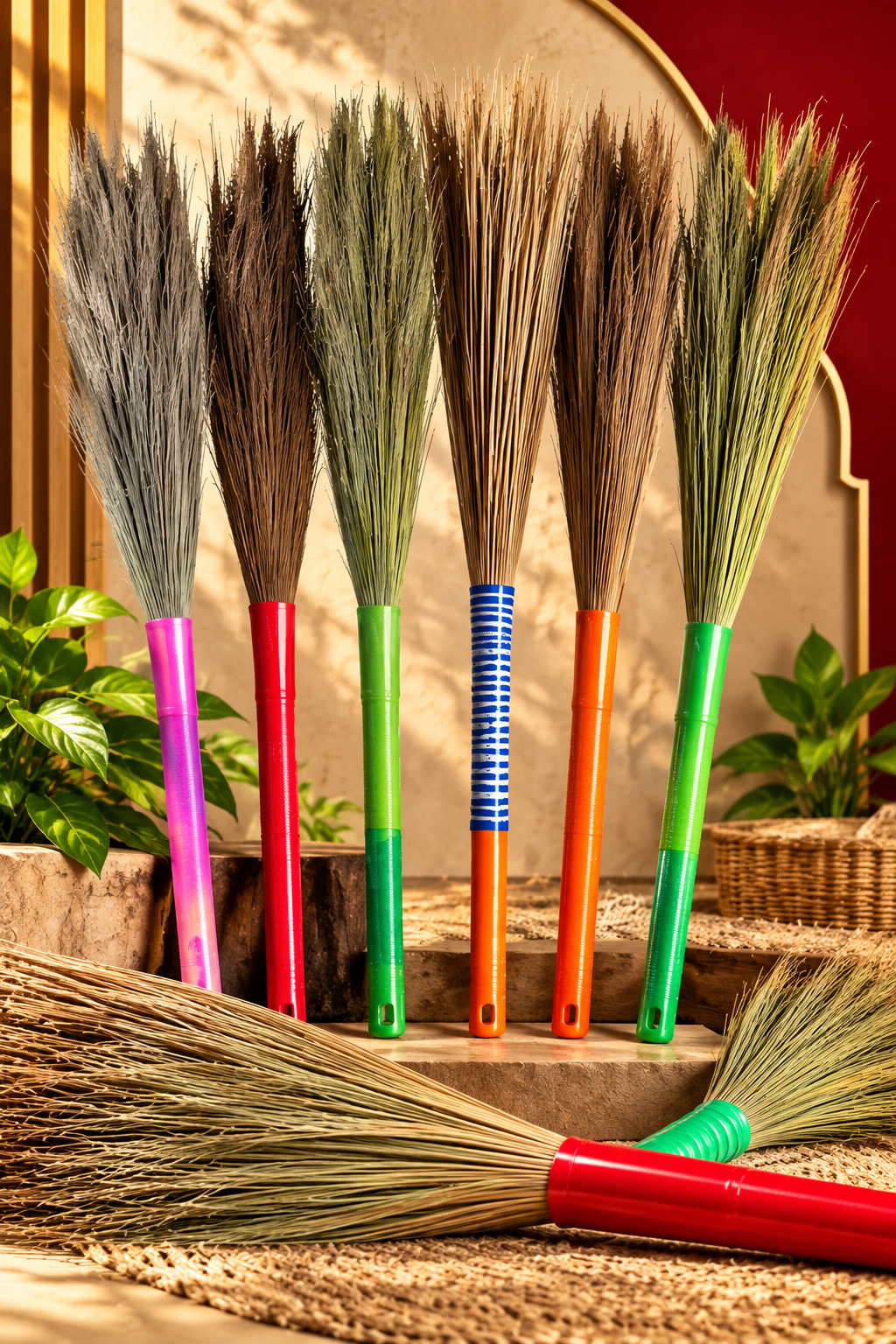 Phool Jhadu grass broom - Jai Maa Kali